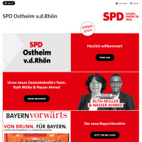 Screenshot der Website